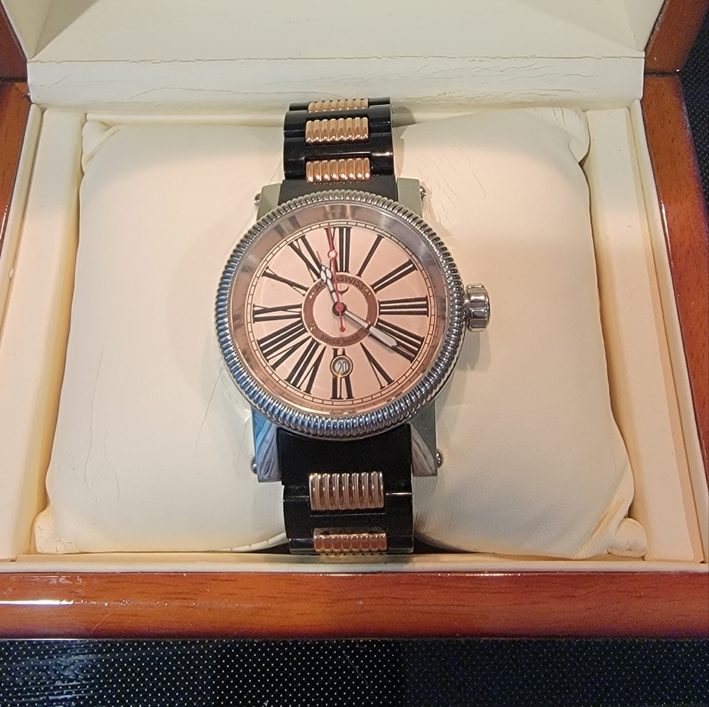 Aquaswiss Metro Mens 44mm Watch DL0738